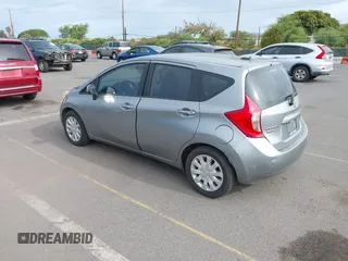 2014 Nissan Note S Plus with VIN 3N1CE2CPXEL397412, listed as a IAAI auction lot 42655342 with 101,308 mi miles and . Bid and sale history available at DreamBid. Image 3.