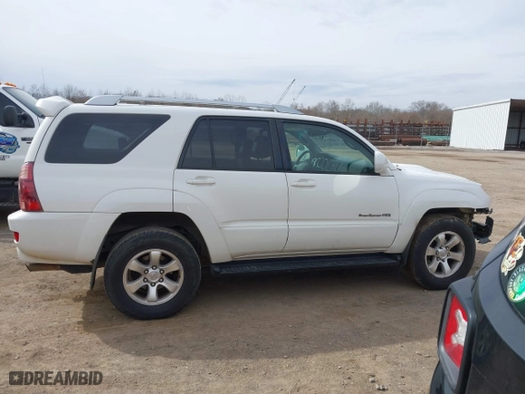 2005 Toyota 4Runner SR5 with VIN JTEBU14R850061191, listed as a IAAI auction lot 41740477 with 317,448 mi miles. Bid and sale history available at carsss.com. Image 13.