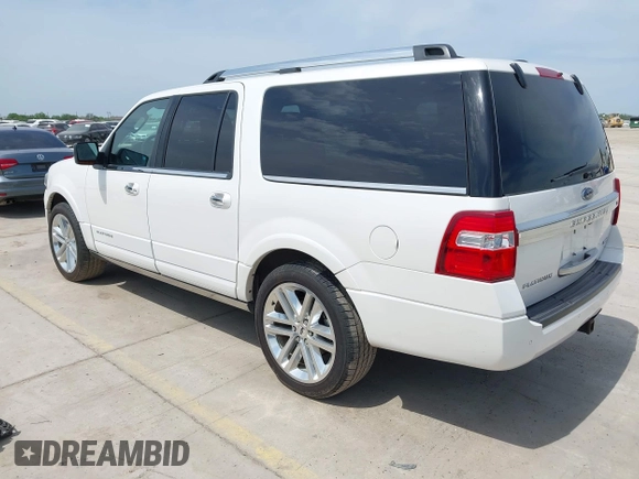 2017 Ford Expedition Max Platinum z VIN 1FMJK1MT2HEA11116, wystawiony jako IAAI lot #42060629 z przebiegiem 83 715 mil mil oraz . Historia ofert i sprzedaży dostępna na DreamBid. Obrazek 3.