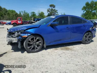 2019 Honda Civic Sport with VIN 2HGFC2F81KH539088, listed as a Copart auction lot 54385095 with 315,247 mi miles and Clean title. Bid and sale history available at DreamBid. Image 1.