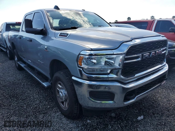 2022 Ram 2500 Tradesman with VIN 3C6UR5CL6NG394415, listed as a Copart auction lot 74793134 with 106,463 mi miles and Salvage Title. Bid and sale history available at carsss.com. Image 4.