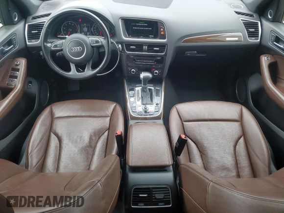 2016 Audi Q5 Premium Plus with VIN WA1D7AFP7GA037150, listed as a Copart auction lot 58072105 with 91,491 mi miles and Salvage title. Bid and sale history available at DreamBid. Image 8.