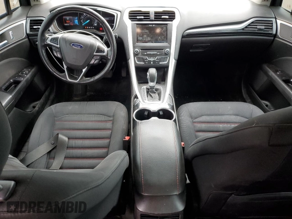 2016 Ford Fusion SE with VIN 3FA6P0HD2GR258906, listed as a Copart auction lot 58328485 with 232,650 mi miles and Salvage title. Bid and sale history available at DreamBid. Image 8.