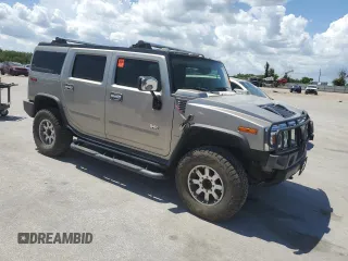2003 Hummer H2 z VIN 5GRGN23U33H142552, wystawiony jako Copart lot #61152055 z przebiegiem Nie podano mil oraz Czysty tytuł • Clean title. Historia ofert i sprzedaży dostępna na DreamBid. Obrazek 4.