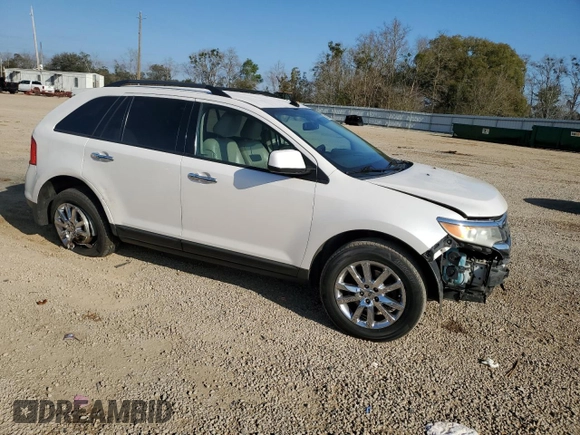 2011 Ford Edge SEL with VIN 2FMDK3JC5BBA55952, listed as a Copart auction lot 48886085 with 188,416 mi miles and Salvage Title. Bid and sale history available at DreamBid. Image 4.