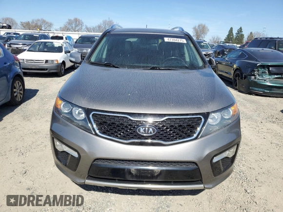 2012 Kia Sorento SX with VIN 5XYKW4A20CG294352, listed as a Copart auction lot 47394275 with 97,197 mi miles and Salvage Title. Bid and sale history available at carsss.com. Image 5.