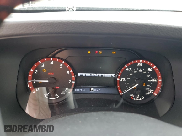 2024 Nissan Frontier SV z VIN 1N6ED1EJXRN648900, wystawiony jako Copart lot #56671275 z przebiegiem 10 471 mil mil oraz Nie do naprawy • Non repairable. Historia ofert i sprzedaży dostępna na DreamBid. Obrazek 9.