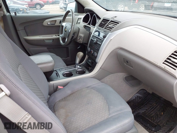 2012 Chevrolet Traverse LS with VIN 1GNKRFED7CJ415013, listed as a IAAI auction lot 42166085 with 105,242 mi miles and . Bid and sale history available at DreamBid. Image 5.