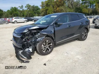 2024 Kia Sportage EX with VIN KNDPV3DF2R7293355, listed as a Copart auction lot 50435065 with 5,345 mi miles and Salvage Title. Bid and sale history available at carsss.com. Image 1.