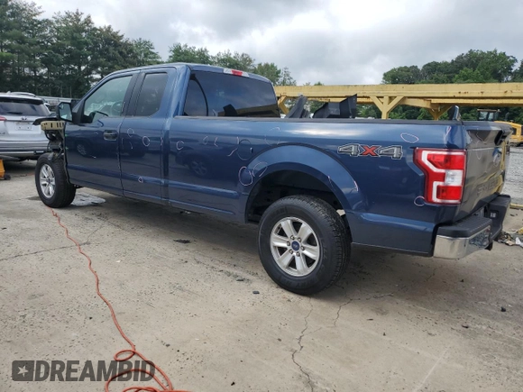 2018 Ford F-150 XL with VIN 1FTEX1E5XJKD89375, listed as a Copart auction lot 62880565 with 119,402 mi miles and Salvage title. Bid and sale history available at DreamBid. Image 2.