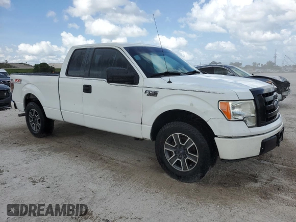 2010 Ford F-150 XL with VIN 1FTEX1CW2AFB47488, listed as a Copart auction lot 63038745 with Not provided miles and Clean title. Bid and sale history available at DreamBid. Image 4.