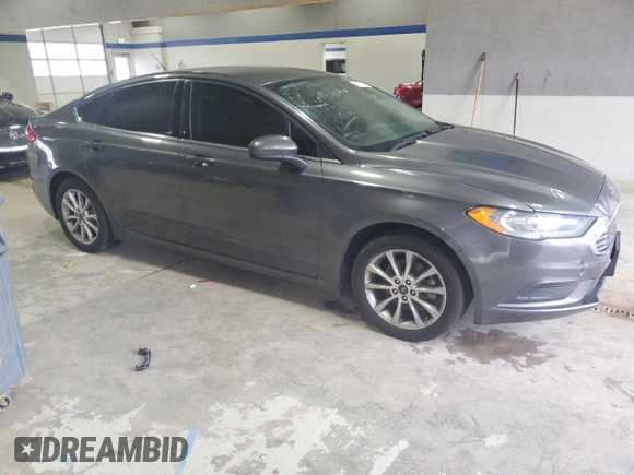2017 Ford Fusion SE with VIN 3FA6P0HD4HR371791, listed as a Copart auction lot 52152125 with 171,155 mi miles and Clean Title. Bid and sale history available at carsss.com. Image 4.