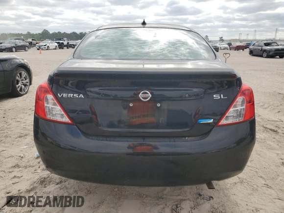 2012 Nissan Versa SV with VIN 3N1CN7AP0CL930252, listed as a Copart auction lot 53184115 with 127,079 mi miles and Clean Title. Bid and sale history available at carsss.com. Image 6.