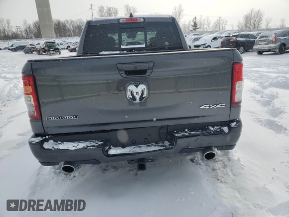 2022 Ram 1500 Lone Star с VIN 1C6SRFFT0NN280913, выставлен на аукционе Copart как лот 41757035 с пробегом 47 016 миль миль и Чистый • Clean title. История ставок и продаж доступна на DreamBid. Изображение 6.