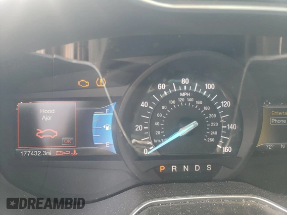 2017 Ford Fusion SE with VIN 3FA6P0HD6HR198243, listed as a Copart auction lot 53798075 with 177,432 mi miles and Clean Title. Bid and sale history available at DreamBid. Image 9.