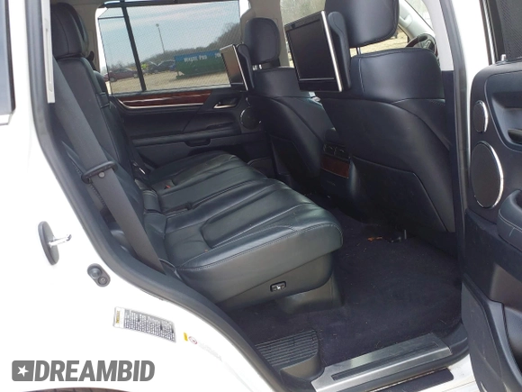 2016 Lexus LX 570 with VIN JTJHY7AXXG4194696, listed as a IAAI auction lot 41583183 with 110,356 mi miles and . Bid and sale history available at DreamBid. Image 8.