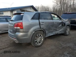2013 Kia Sorento SX with VIN 5XYKWDA26DG383313, listed as a Copart auction lot 42489555 with 204,769 mi miles and Salvage Title. Bid and sale history available at carsss.com. Image 3.
