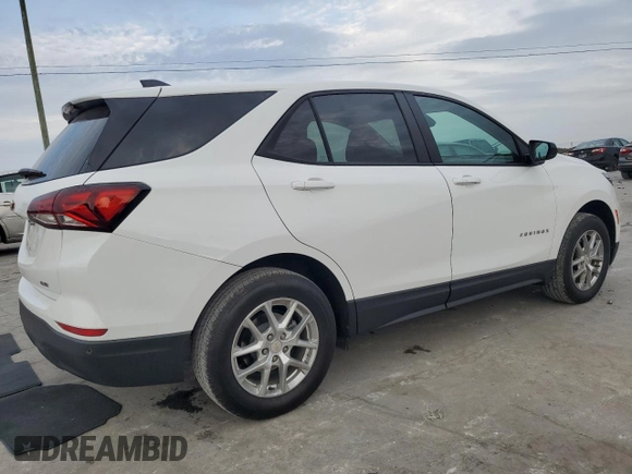 2024 Chevrolet Equinox LS with VIN 3GNAX5EG7RL213991, listed as a Copart auction lot 78488444 with 36,788 mi miles and Salvage Title. Bid and sale history available at carsss.com. Image 3.