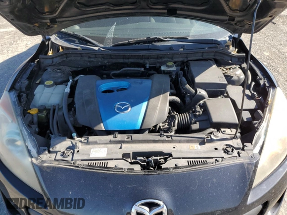 2013 Mazda Mazda3 i Sport with VIN JM1BL1UP5D1851420, listed as a Copart auction lot 54834355 with 174,014 mi miles and Salvage Title. Bid and sale history available at carsss.com. Image 11.