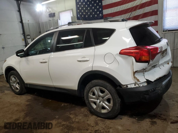 2015 Toyota RAV4 LE with VIN 2T3BFREVXFW272382, listed as a Copart auction lot 52381345 with 118,451 mi miles and Salvage Title. Bid and sale history available at DreamBid. Image 2.