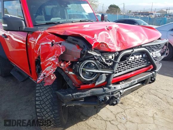 2024 Ford Bronco with VIN 1FMDE9AHXRLA24986, listed as a IAAI auction lot 41710504 with 3,538 mi miles and . Bid and sale history available at DreamBid. Image 6.