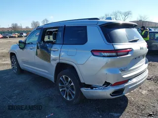 2021 Jeep Grand Cherokee Overland with VIN 1C4RJKDG0M8122002, listed as a IAAI auction lot 41748944 with 88,336 mi miles and . Bid and sale history available at DreamBid. Image 3.