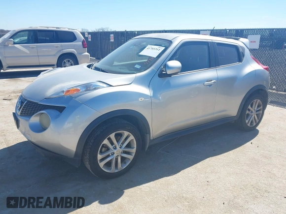 2011 Nissan Juke SL with VIN JN8AF5MR6BT018078, listed as a IAAI auction lot 41703311 with 167,963 mi miles. Bid and sale history available at carsss.com. Image 2.