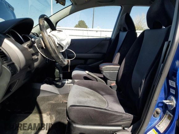 2007 Honda Fit Sport with VIN JHMGD38607S004236, listed as a Copart auction lot 52781415 with 313,559 mi miles and Salvage Title. Bid and sale history available at carsss.com. Image 7.