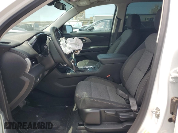 2021 Chevrolet Traverse LS с VIN 1GNERFKW6MJ164585, выставлен на аукционе Copart как лот 58245825 с пробегом 48 125 миль миль и Списание • Salvage title. История ставок и продаж доступна на DreamBid. Изображение 7.