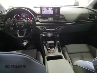 2024 Audi Q5 S line Premium with VIN WA1GAAFY2R2070562, listed as a Copart auction lot 86247894 with 2,437 mi miles and Salvage Title. Bid and sale history available at carsss.com. Image 8.