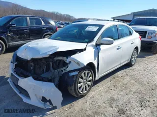 2019 Nissan Sentra S with VIN 3N1AB7AP4KY338354, listed as a IAAI auction lot 41555551 with 130,581 mi miles. Bid and sale history available at carsss.com. Image 6.