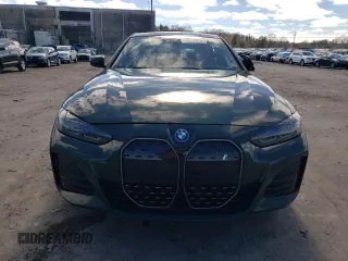 2023 BMW i4 eDrive40 with VIN WBY73AW00PFN80441, listed as a Copart auction lot 45557674 with 16,335 mi miles. Bid and sale history available at carsss.com. Image 5.