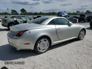 2002 Lexus SC 430 with VIN JTHFN48YX20018505, listed as a Copart auction lot 73966274 with Not Provided miles and Salvage Title. Bid and sale history available at carsss.com. Image 3.