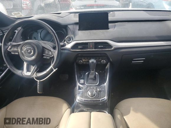 2020 Mazda CX-9 Grand Touring with VIN JM3TCADY3L0415139, listed as a Copart auction lot 43124995 with 0 mi miles and Salvage Title. Bid and sale history available at carsss.com. Image 8.