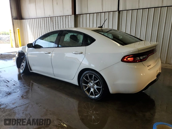 2013 Dodge Dart SXT with VIN 1C3CDFBA4DD335887, listed as a Copart auction lot 55041155 with 153,150 mi miles and Salvage Title. Bid and sale history available at carsss.com. Image 2.