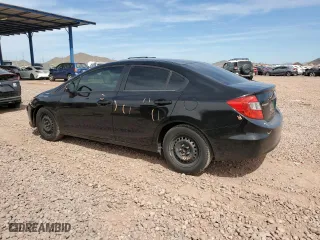 2012 Honda Civic Sdn LX with VIN 19XFB2F53CE365514, listed as a Copart auction lot 50949545 with 93,781 mi miles and Salvage Title. Bid and sale history available at carsss.com. Image 2.