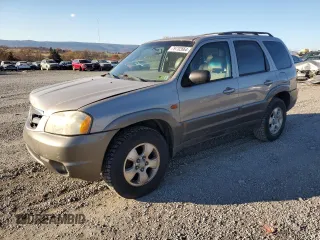 2002 Mazda Tribute LX with VIN 4F2YU09182KM36685, listed as a Copart auction lot 79732664 with 204,262 mi miles and Salvage Title. Bid and sale history available at carsss.com. Image 1.