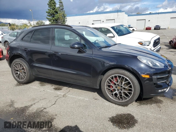 2015 Porsche Macan Turbo z VIN WP1AF2A58FLB96008, wystawiony jako Copart lot #49006515 z przebiegiem 97 011 mil mil oraz Szkoda całkowita • Salvage title. Historia ofert i sprzedaży dostępna na DreamBid. Obrazek 4.