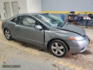 2008 Honda Civic Cpe EX-L with VIN 2HGFG12998H578078, listed as a Copart auction lot 41621285 with 0 mi miles and Salvage Title. Bid and sale history available at carsss.com. Image 4.