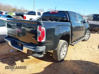 2018 GMC Canyon 2WD SLT with VIN 1GTG5DEN6J1231749, listed as a IAAI auction lot 41423089 with 1 mi miles. Bid and sale history available at carsss.com. Image 4.