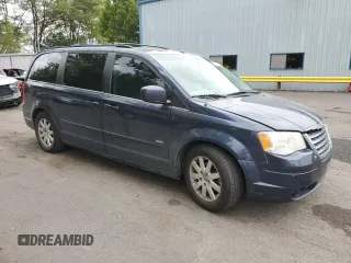 2008 Chrysler Town & Country Touring with VIN 2A8HR54P78R838095, listed as a Copart auction lot 68681724 with 219,509 mi miles and Salvage Title. Bid and sale history available at DreamBid. Image 4.