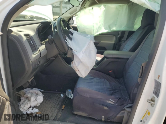2021 Chevrolet Colorado 2WD Work Truck with VIN 1GCHSBEA6M1180675, listed as a Copart auction lot 59970125 with 58,649 mi miles and Salvage title. Bid and sale history available at DreamBid. Image 7.