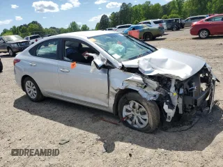 2022 Hyundai Accent SE z VIN 3KPC24A66NE157337, wystawiony jako Copart lot #54131065 z przebiegiem 25 707 mil mil oraz Szkoda całkowita • Salvage title. Historia ofert i sprzedaży dostępna na DreamBid. Obrazek 4.