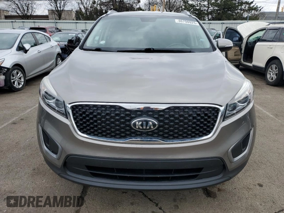 2017 Kia Sorento LX with VIN 5XYPG4A30HG192424, listed as a Copart auction lot 46700925 with 86,244 mi miles and Clean Title. Bid and sale history available at carsss.com. Image 5.