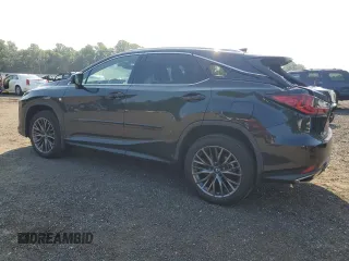 2022 Lexus RX 350 F Sport with VIN 2T2SZMDA6NC333238, listed as a Copart auction lot 62311605 with 57,786 mi miles and Salvage title. Bid and sale history available at DreamBid. Image 2.