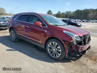2018 Cadillac XT5 Premium Luxury FWD with VIN 1GYKNERS2JZ141705, listed as a Copart auction lot 50202975 with 81,780 mi miles and Salvage Title. Bid and sale history available at carsss.com. Image 4.