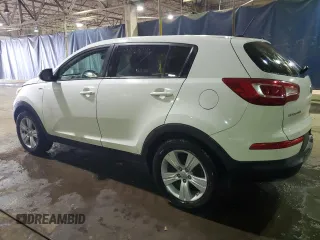 2012 Kia Sportage LX with VIN KNDPBCA23C7315509, listed as a Copart auction lot 46448035 with 203,127 mi miles and Clean Title. Bid and sale history available at DreamBid. Image 2.