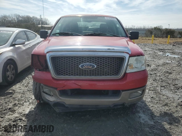 2005 Ford F-150 XLT with VIN 1FTPX12525NA40969, listed as a Copart auction lot 42563695 with 92,536 mi miles and Salvage Title. Bid and sale history available at carsss.com. Image 5.