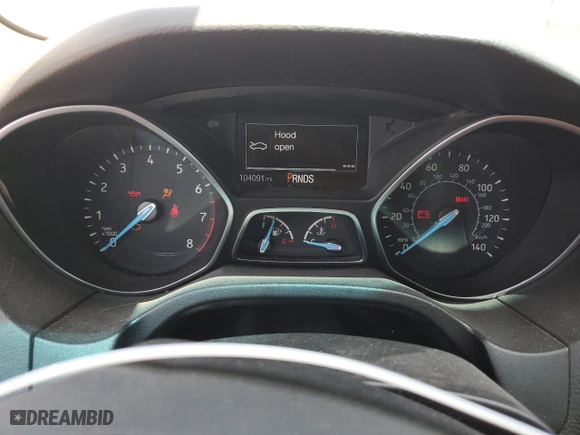 2015 Ford Focus SE with VIN 1FADP3K2XFL358166, listed as a Copart auction lot 54105445 with 104,091 mi miles and Clean Title. Bid and sale history available at carsss.com. Image 9.