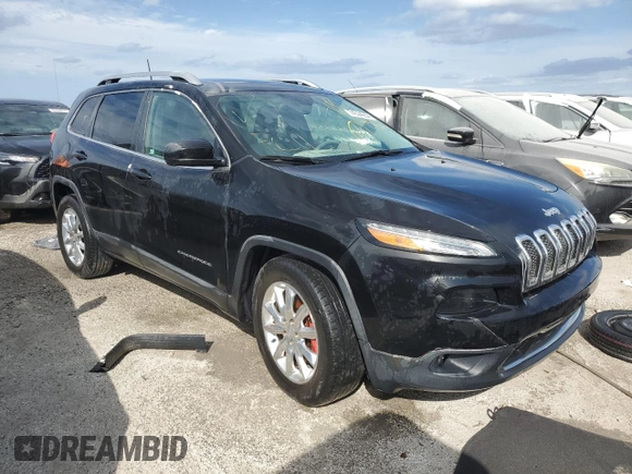 2017 Jeep Cherokee Limited with VIN 1C4PJLDS2HW645248, listed as a Copart auction lot 74334254 with 108,468 mi miles and Non Repairable. Bid and sale history available at carsss.com. Image 4.